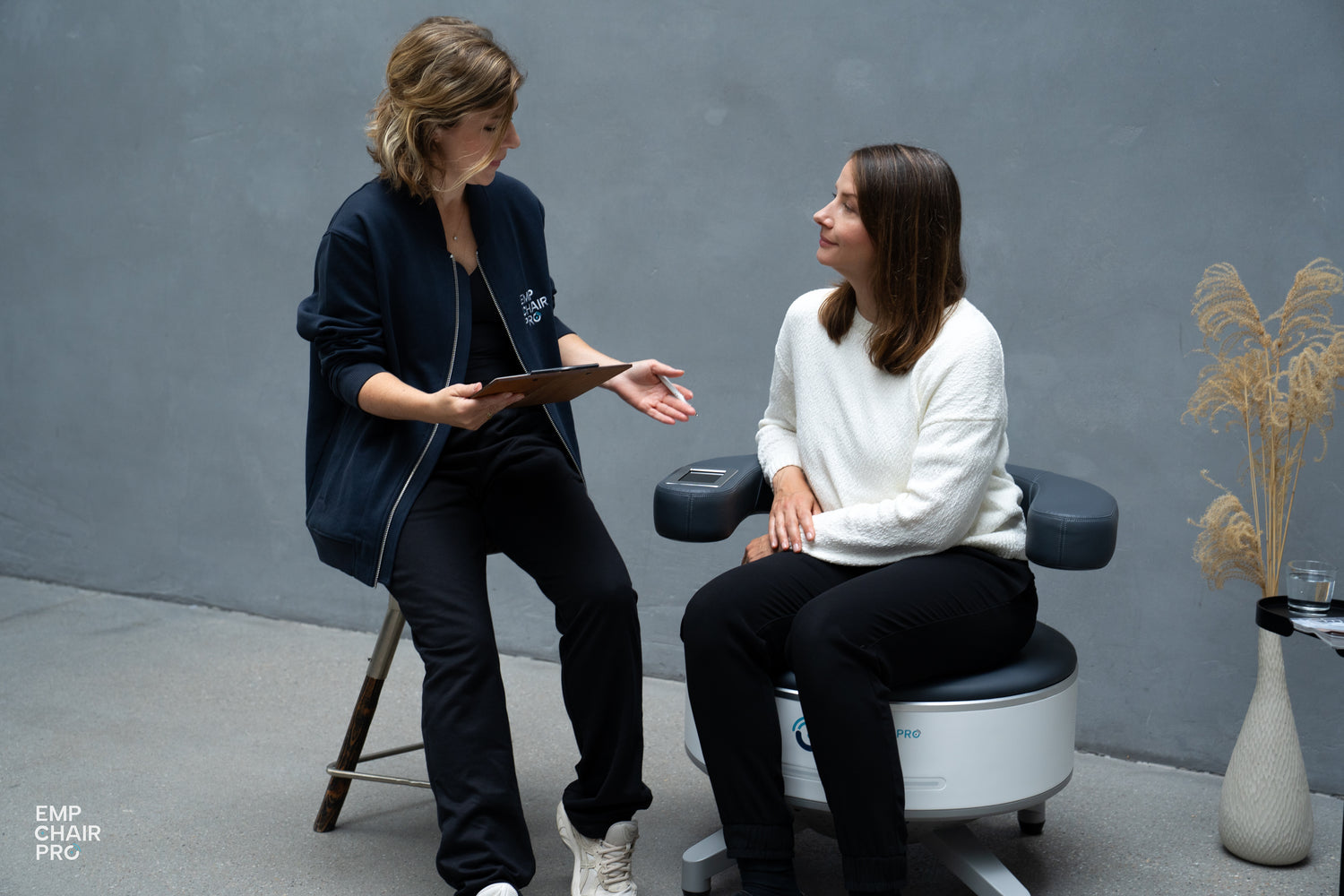 Gratis Beratung Beckenbodentraining EMP Chair Pro Biberach 